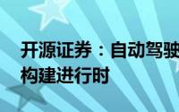 开源证券：自动驾驶需求确定性高 商业模式构建进行时