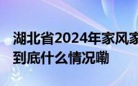 湖北省2024年家风家教主题宣传月活动启动 到底什么情况嘞
