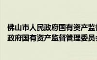 佛山市人民政府国有资产监督管理委员会（关于佛山市人民政府国有资产监督管理委员会的简介）