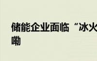 储能企业面临“冰火两重天” 到底什么情况嘞