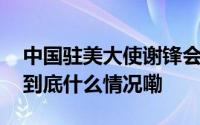 中国驻美大使谢锋会见中国美国商会代表团 到底什么情况嘞