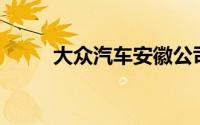 大众汽车安徽公司增资至138亿元