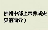 佛州中部上帝养成史（关于佛州中部上帝养成史的简介）