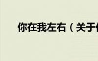 你在我左右（关于你在我左右的简介）