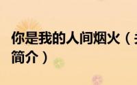 你是我的人间烟火（关于你是我的人间烟火的简介）