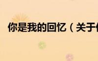 你是我的回忆（关于你是我的回忆的简介）