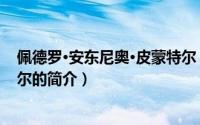 佩德罗·安东尼奥·皮蒙特尔（关于佩德罗·安东尼奥·皮蒙特尔的简介）
