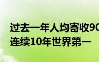 过去一年人均寄收90件快递 我国快递派送量连续10年世界第一