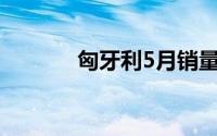 匈牙利5月销量同比增长5.9%