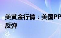 美黄金行情：美国PPI数据意外下降 黄金小幅反弹