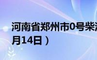 河南省郑州市0号柴油价格查询（2024年06月14日）