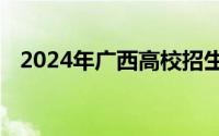 2024年广西高校招生咨询会网上咨询入口