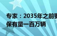 专家：2035年之前要力争氢燃料电池车实现保有量一百万辆