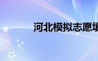 河北模拟志愿填报系统 附网址