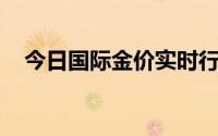 今日国际金价实时行情(2024年6月17日)