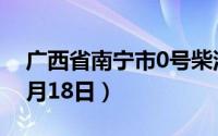 广西省南宁市0号柴油价格查询（2024年06月18日）