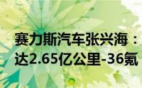 赛力斯汽车张兴海：AITO问界智驾里程累计达2.65亿公里-36氪