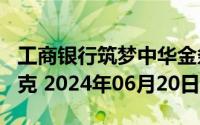 工商银行筑梦中华金条200克价格今天多少一克 2024年06月20日
