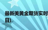 最新美黄金期货实时行情查询(2024年6月21日)