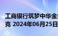 工商银行筑梦中华金条100克价格今天多少一克 2024年06月25日