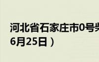 河北省石家庄市0号柴油价格查询（2024年06月25日）