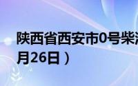 陕西省西安市0号柴油价格查询（2024年06月26日）