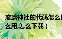 琉璃神社的代码怎么用（琉璃神社神秘代码怎么用,怎么下载）