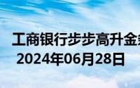 工商银行步步高升金条50g价格今天多少一克 2024年06月28日
