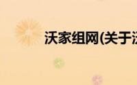沃家组网(关于沃家组网的简介)