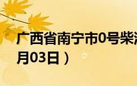 广西省南宁市0号柴油价格查询（2024年07月03日）