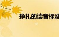 挣扎的读音标准（挣扎的读音）