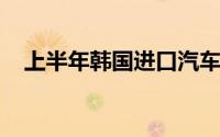 上半年韩国进口汽车中混动车型占近一半