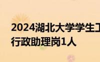 2024湖北大学学生工作处招聘心理健康教育行政助理岗1人