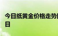今日纸黄金价格走势图最新查询 2024年7月8日