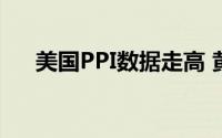 美国PPI数据走高 黄金探底回升未破高