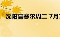 沈阳高赛尔周二 7月16日金条581 5元/克