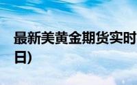最新美黄金期货实时行情查询(2024年7月18日)