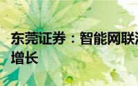 东莞证券：智能网联汽车产业链有望维持业绩增长