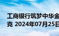 工商银行筑梦中华金条50克价格今天多少一克 2024年07月25日