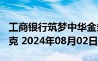 工商银行筑梦中华金条100克价格今天多少一克 2024年08月02日