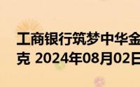 工商银行筑梦中华金条20克价格今天多少一克 2024年08月02日