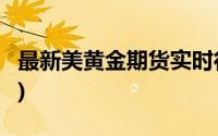 最新美黄金期货实时行情查询(2024年8月5日)