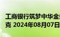 工商银行筑梦中华金条200克价格今天多少一克 2024年08月07日
