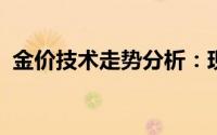 金价技术走势分析：现货黄金短线加速反弹