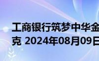 工商银行筑梦中华金条20克价格今天多少一克 2024年08月09日