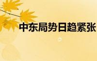 中东局势日趋紧张 黄金前景依然强劲