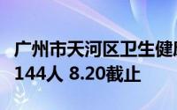 广州市天河区卫生健康系统招聘专业技术人员144人 8.20截止