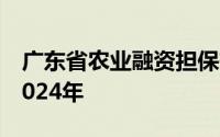 广东省农业融资担保有限责任公司招聘公告2024年