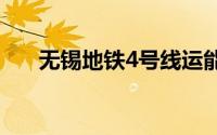 无锡地铁4号线运能测试列车出行攻略