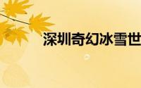 深圳奇幻冰雪世界双人门票价格